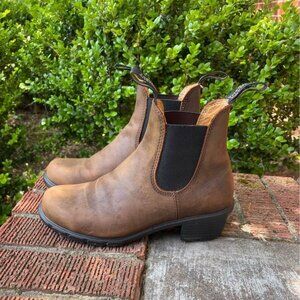 Blundstone Women’s Heeled Boots Brown- 7.5